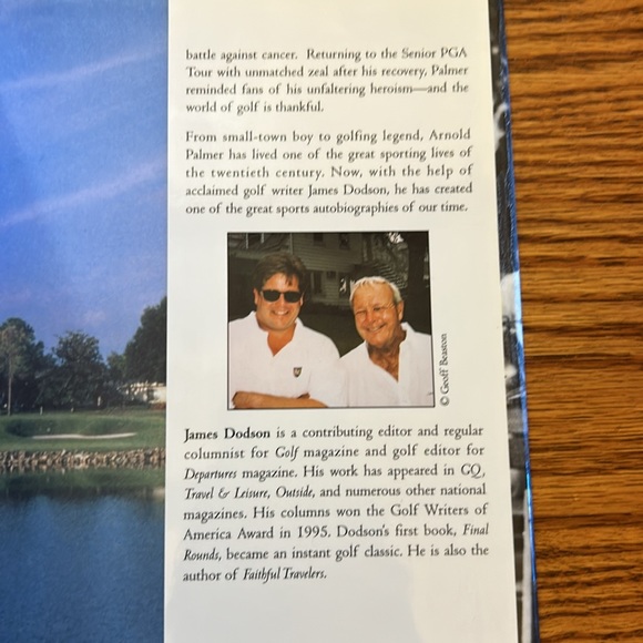 Arnold Palmer A Golfer’s Life with James Dodson Hardback Book - Picture 7 of 12